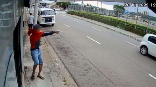 (Foto: Reprodução/Câmeras de segurança)