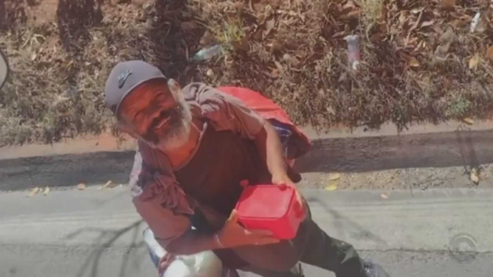 Homem em situação de rua