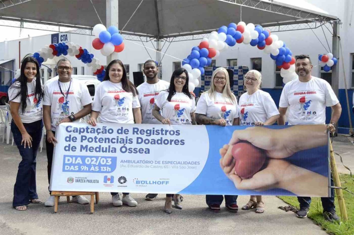 Campanha de Captação de Doadores de Medula Óssea de Várzea Paulista registra boa adesão Campanha de Captação de Doadores de Medula Óssea de Várzea Paulista registra boa adesão