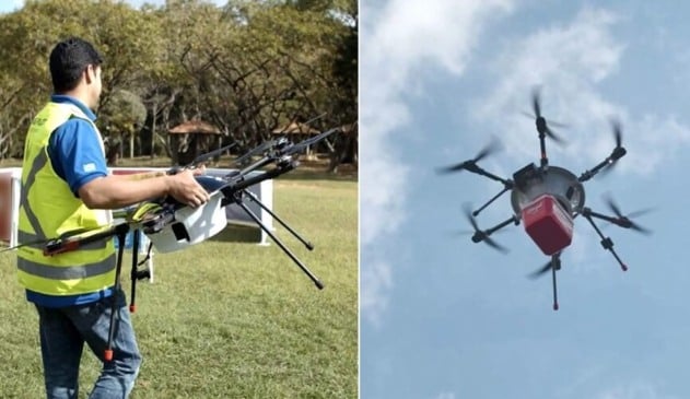 Campinas pode ser a primeira do país a ter entregas de refeições por drone