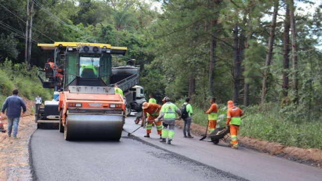 Estrada Faustino Bazetto em Campo Limpo Paulista