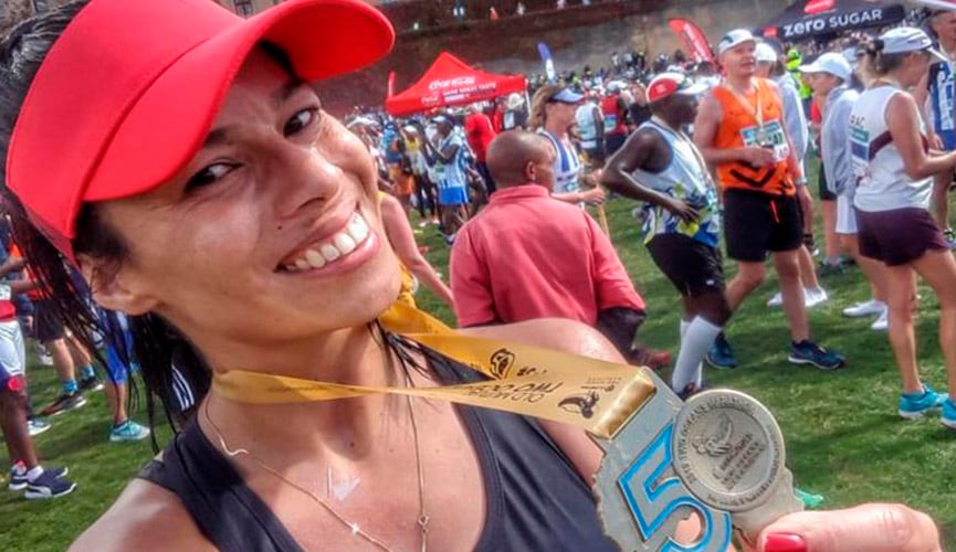 Campolimpense corre ultramaratona de 56 km na África do Sul