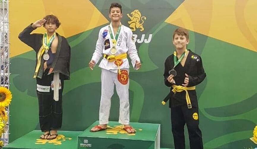Atleta Mirim de 12 anos e já é tricampeão brasileiro (Foto: Divulgação/ Assessoria de Imprensa)