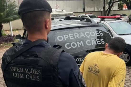 Canil da Guarda Municipal de Jundiaí captura foragido da justiça no Terminal Central