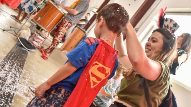 Criança em carnaval