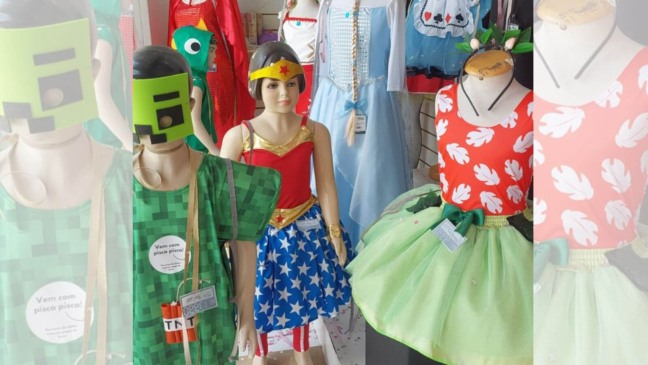 Fantasias de Carnaval em Jundiaí