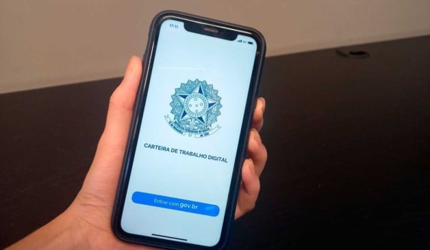 Carteia de trabalho digital