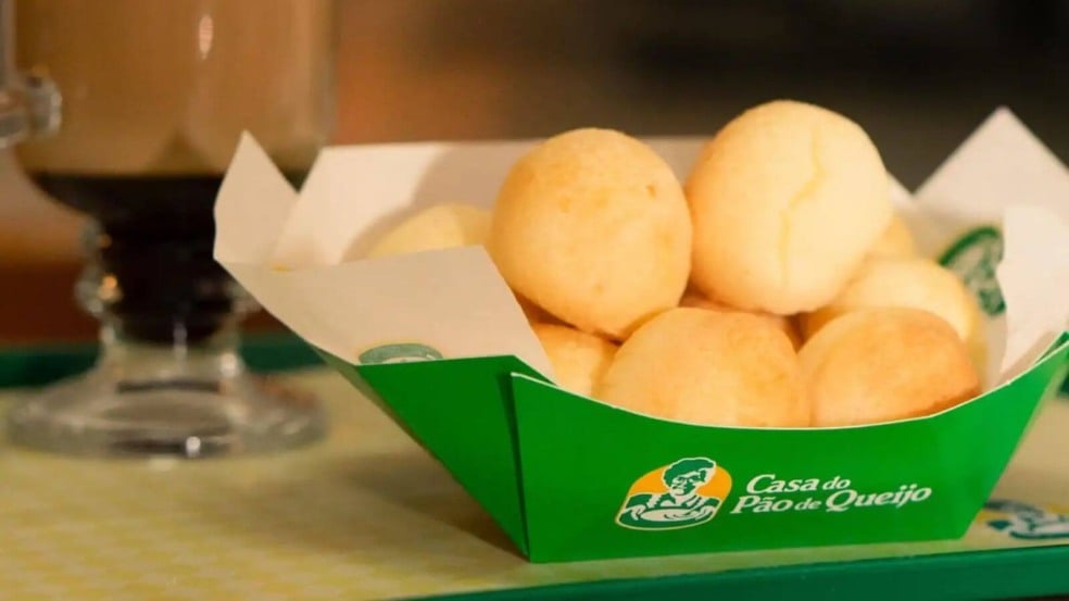 Embalagem da Casa do Pão de Queijo