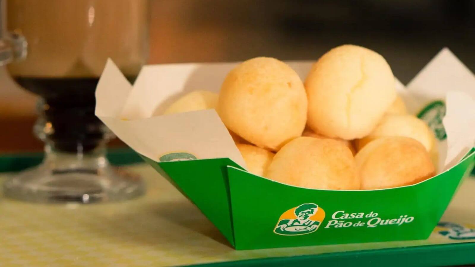 Embalagem da Casa do Pão de Queijo