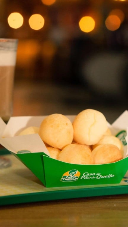 Embalagem da Casa do Pão de Queijo