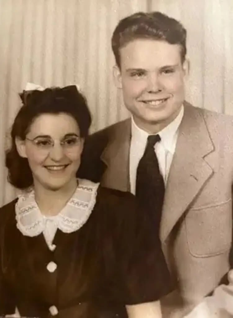 Foto antiga de casal