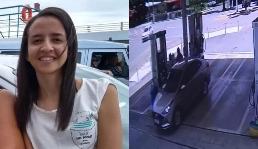 Caso Juliana e imagem de segurança de carro em posto de gasolina