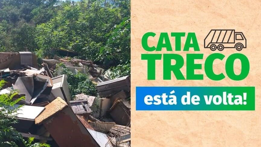 Campo Limpo Paulista retoma o serviço de Cata Treco nesta quarta (29)