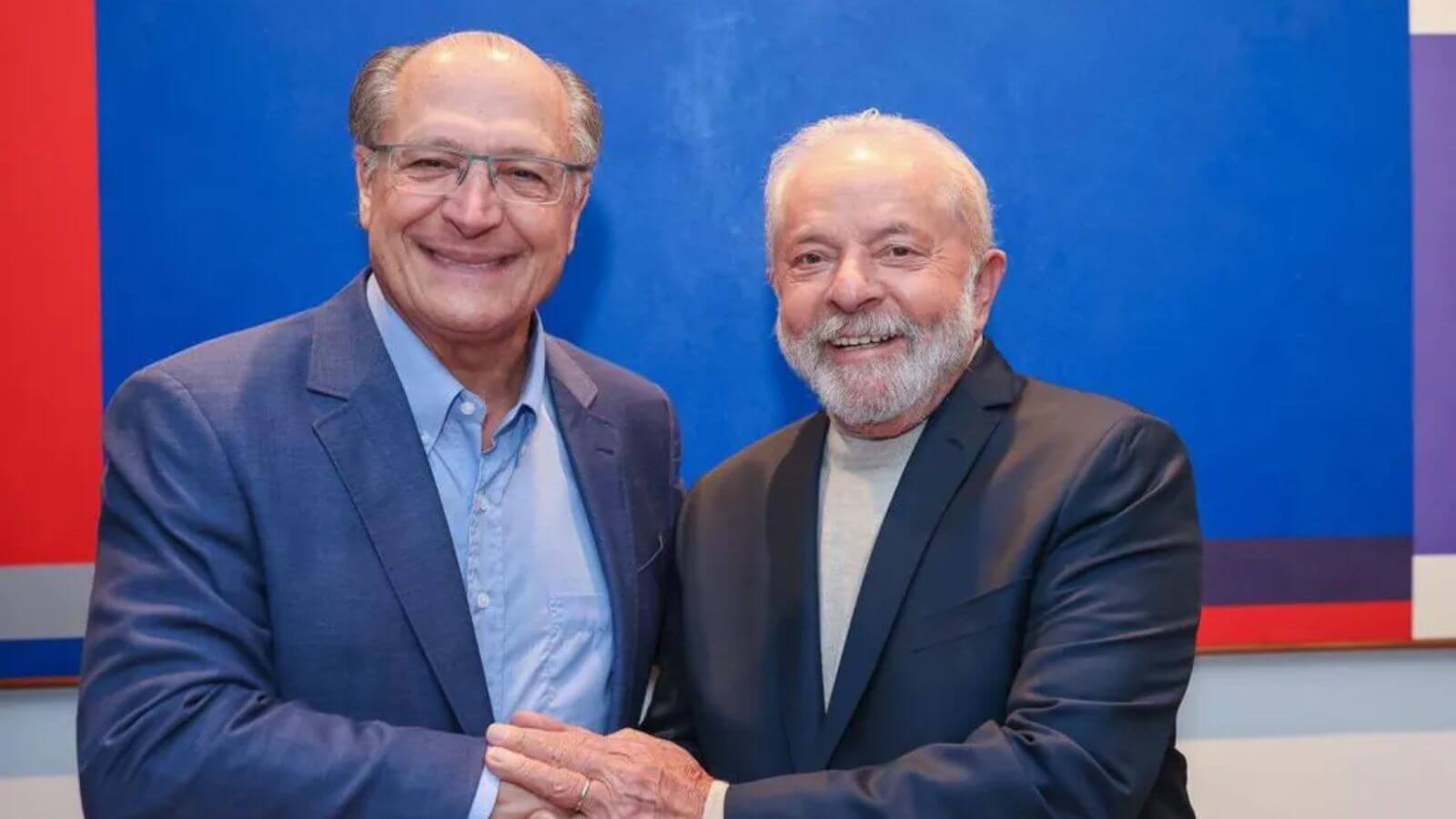 Lula e Geraldo Alckmin