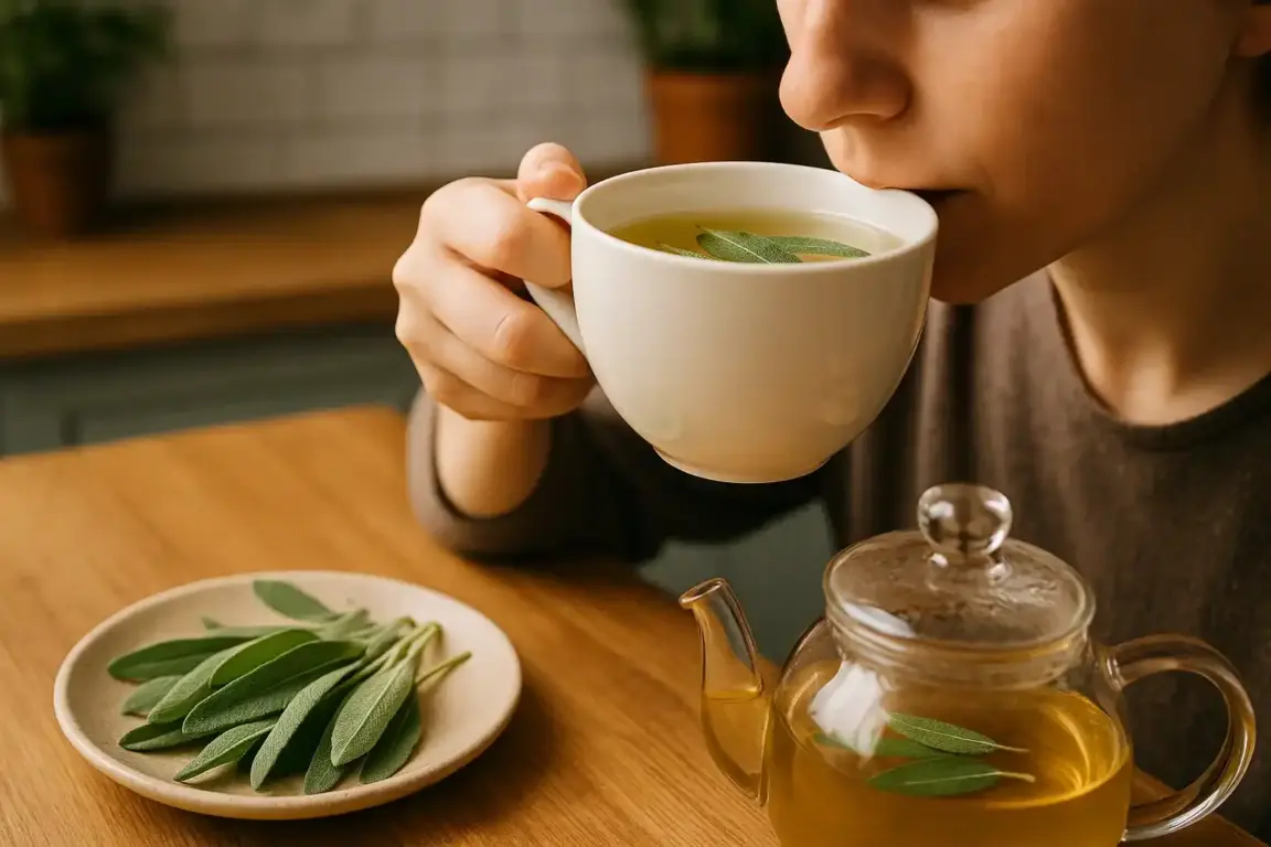 Chá de sálvia como usar essa planta para aliviar dores