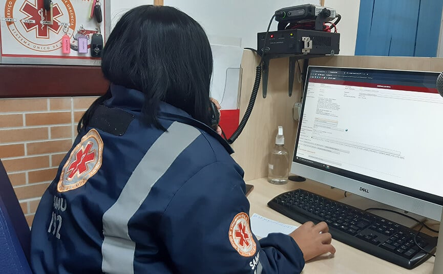 Atendimento Samu. (Foto: Divulgação)