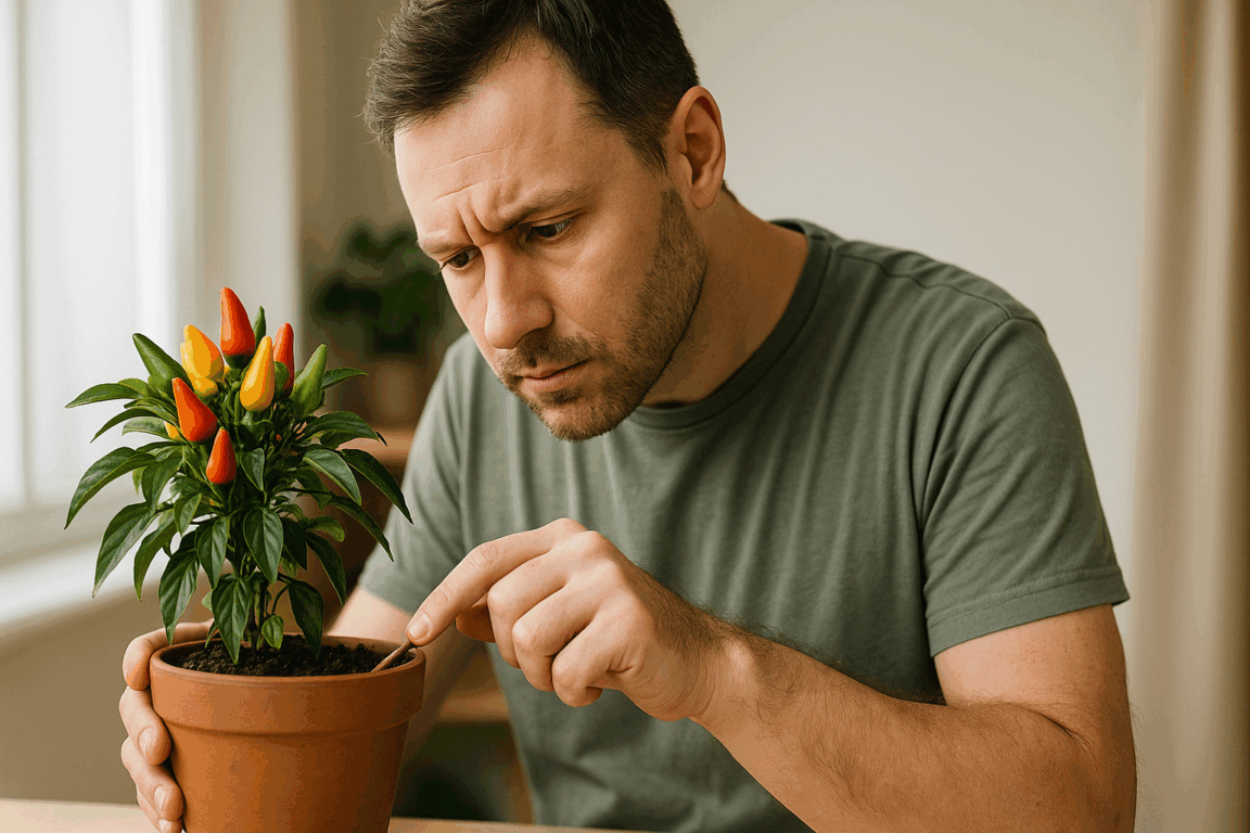 Solo errado atrapalha o pimentão ornamental? Corrija agora