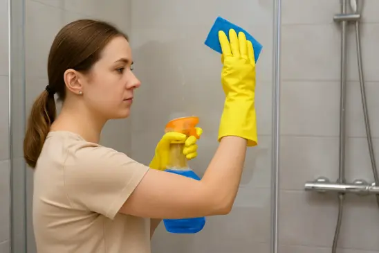 2 misturas caseiras que deixam o box do banheiro brilhando sem esforço 2 misturas caseiras que deixam o box do banheiro brilhando sem esforço