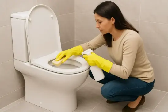 Vaso sanitário encardido? Limpe sem precisar de água sanitária