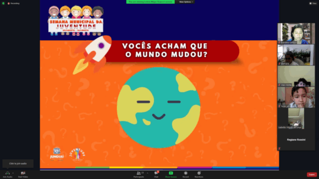 Comitê das Crianças de Jundiaí debatem sobre a Semana da Juventude