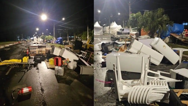 Rastro de destruição