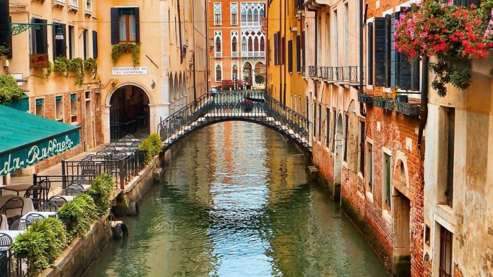 Veneza, na Itália
