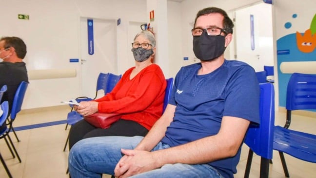 Silva e Maria Aparecida gostaram da estrutura e elogiaram o Acesso Avançado (Foto: prefeitura de Jundiaí)