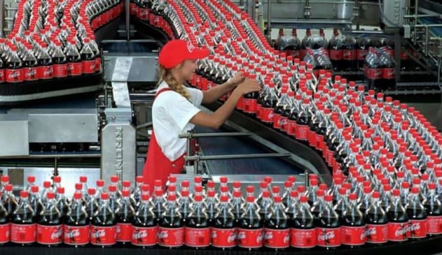 Produção da Coca-Cola