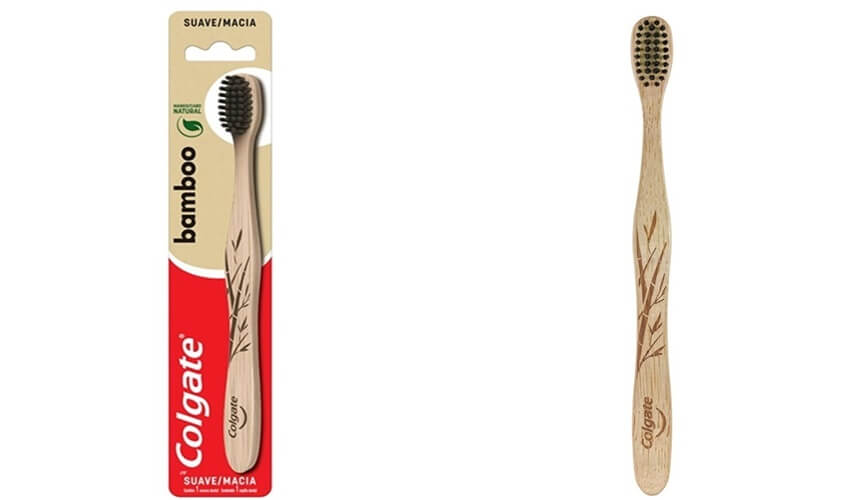 Colgate lança escova dental de bambu Colgate lança escova dental de bambu