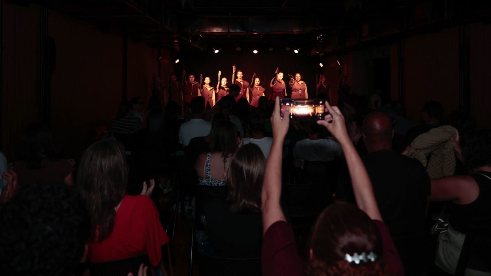 Espetáculo no Centro das Artes