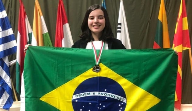 Com bronze em Astronomia, jundiaiense pretende ser engenheira mecânica