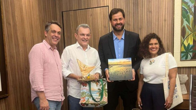 Prefeito Luiz Fernando Machado em Fortaleza