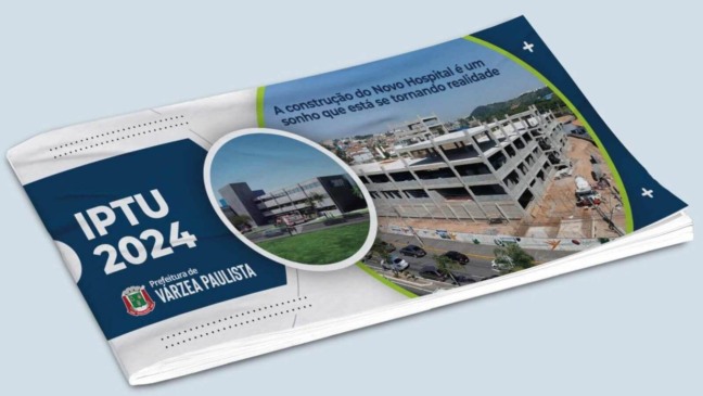 Carnê de IPTU de Várzea Paulista