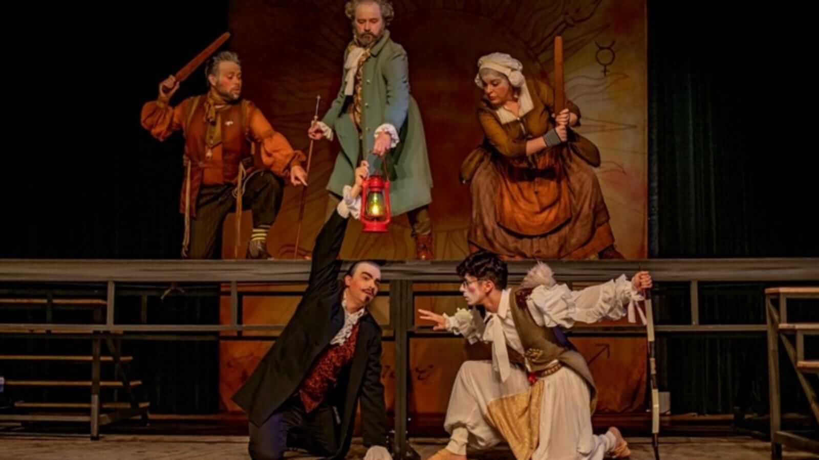 Atores da peça de teatro 