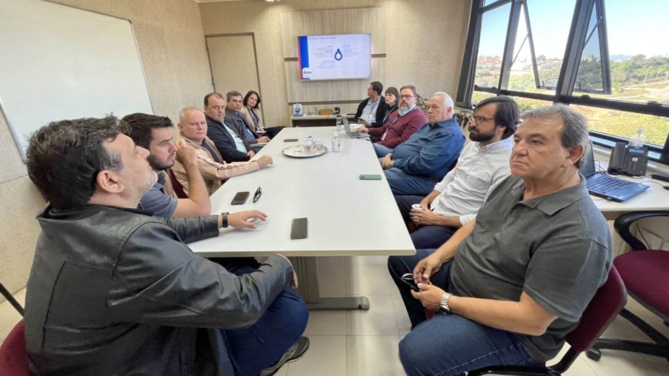 Comitiva do Mato Grosso visita a DAE Jundiaí