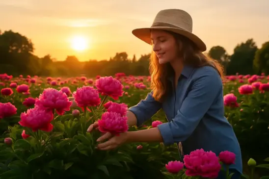 Como cultivar a peônia e ter flores vibrantes no seu jardim