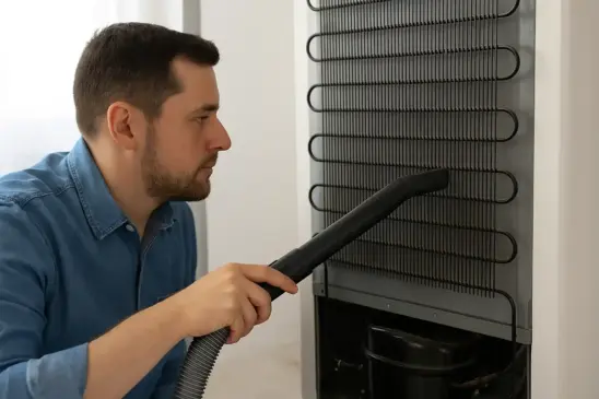 Como limpar a parte de trás da geladeira sem desmontar nada