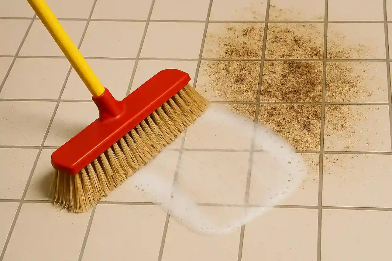 Como limpar o piso engordurado usando soluções caseiras sem esforço