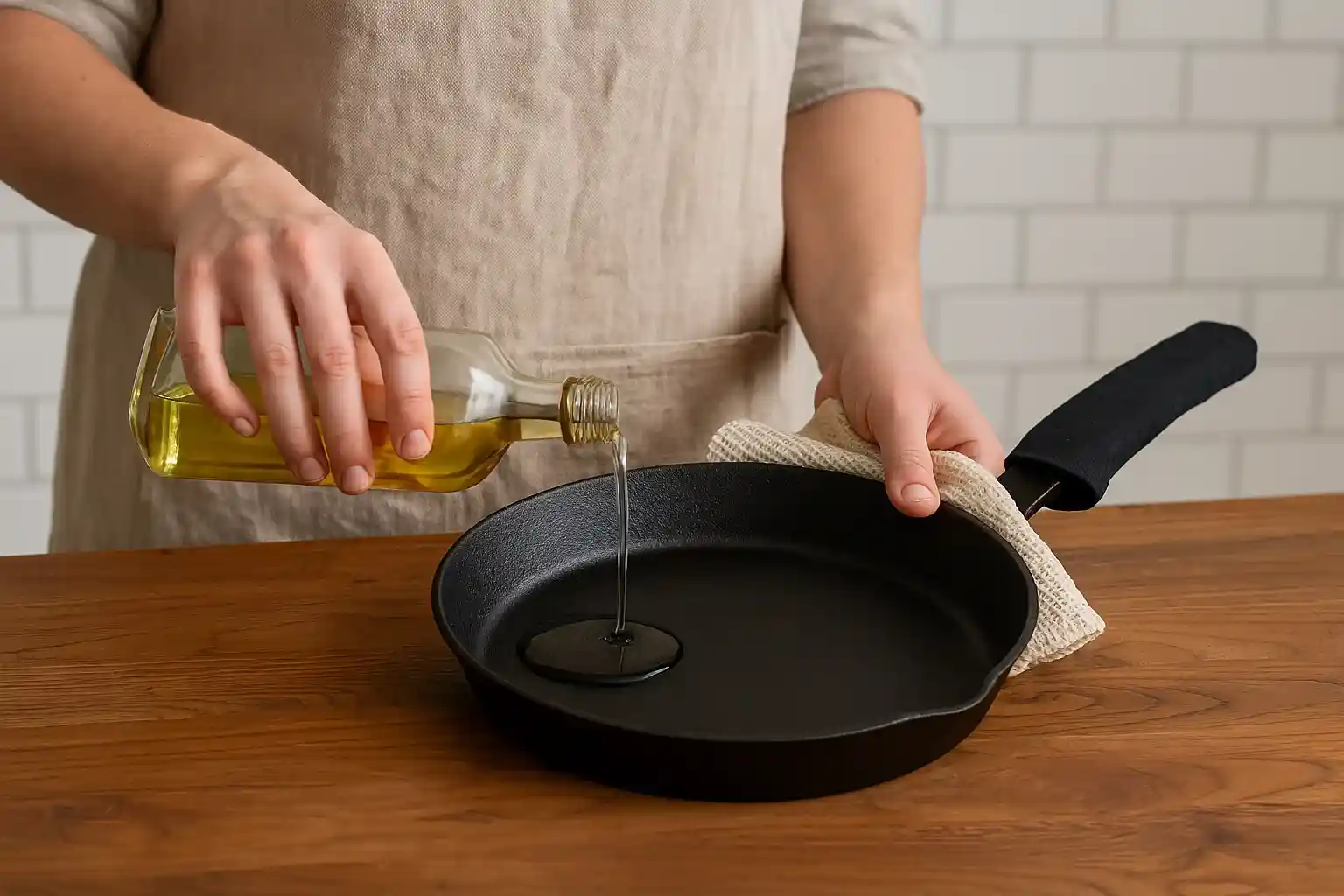 Como preservar sua panela de ferro e limpá-la sem danificar o material