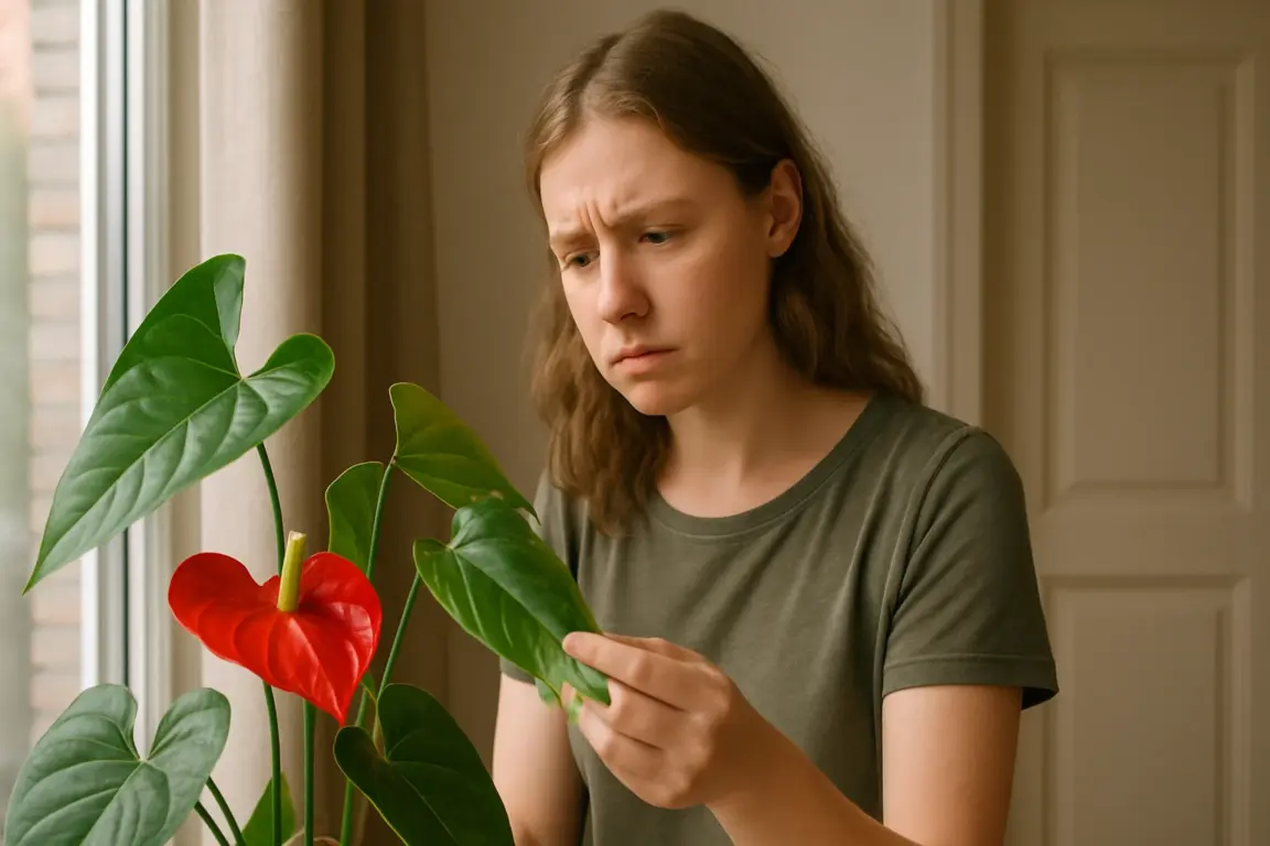 Como saber se o seu antúrio está sofrendo com excesso de vento