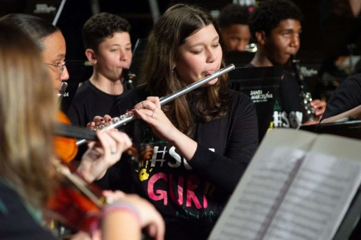 Concerto Orquestra Sinfônica do Guri de Jundiaí. Foto: Robs Borges Concerto Orquestra Sinfônica do Guri de Jundiaí. Foto: Robs Borges