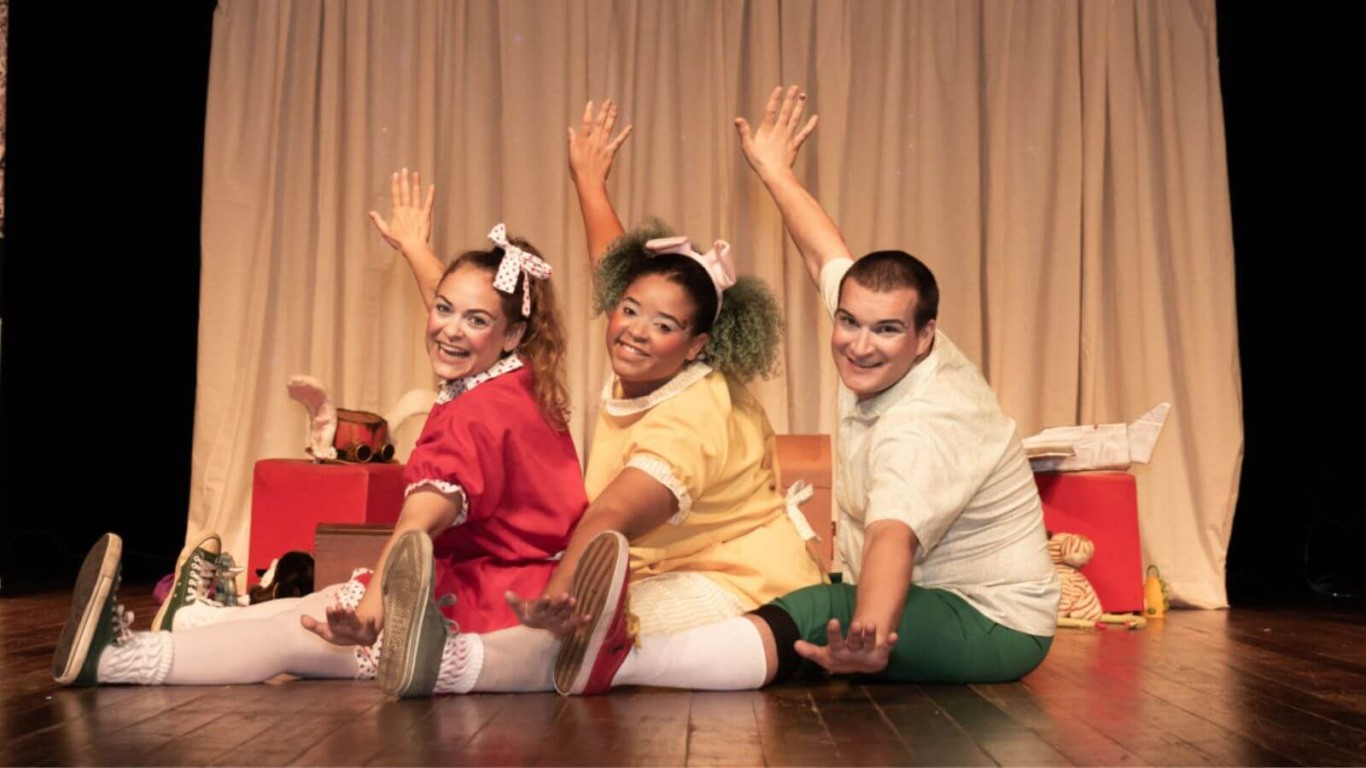 Atores de apresentação infantil