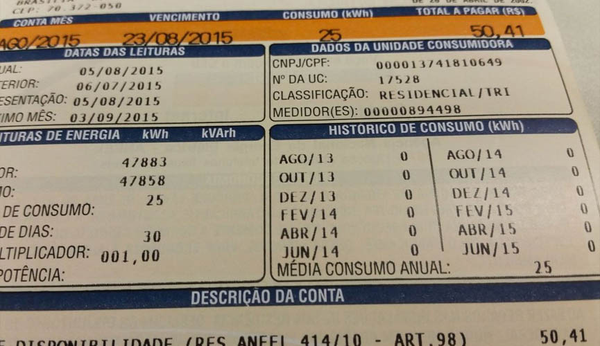 Conta de luz para os brasileiros em 2020 pode ter aumento de 2,42%