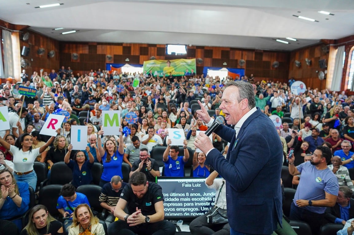 Convenção de pre candidatura de Parimoschi em Jundiaí