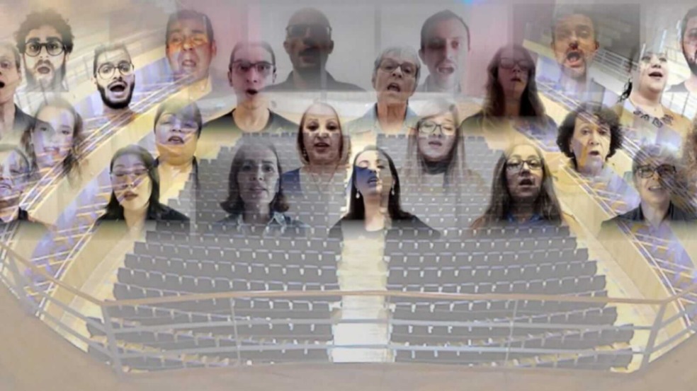 Integrantes da Cia. Canto Vivo, de Jundiaí