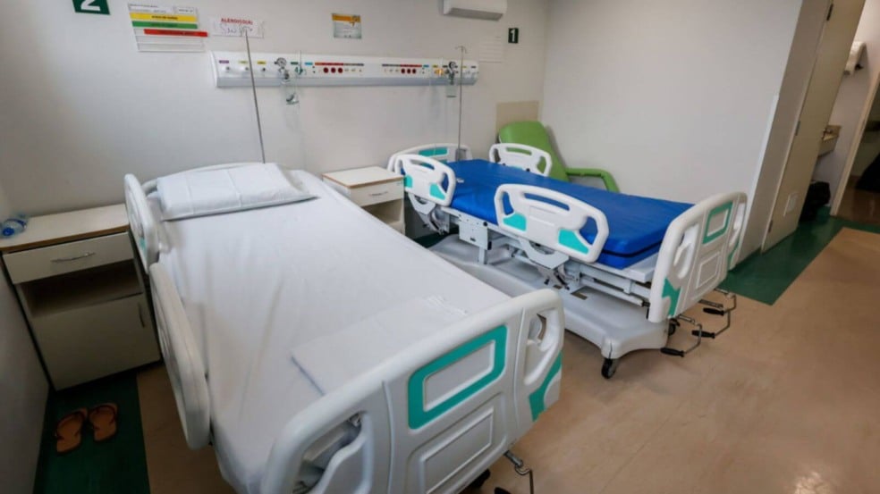 Leito do Hospital São Vicente