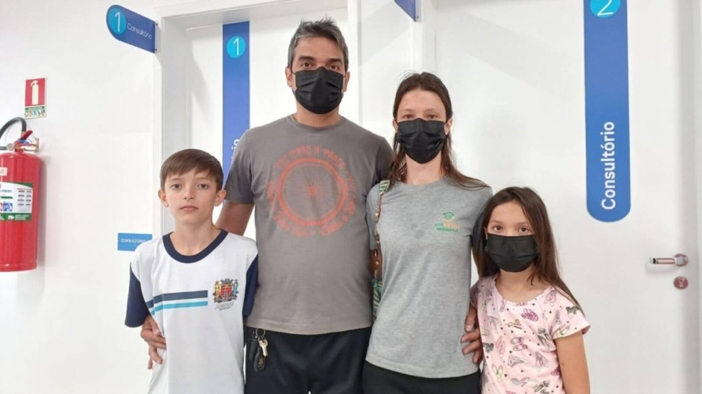 Família vacina em Jundiaí