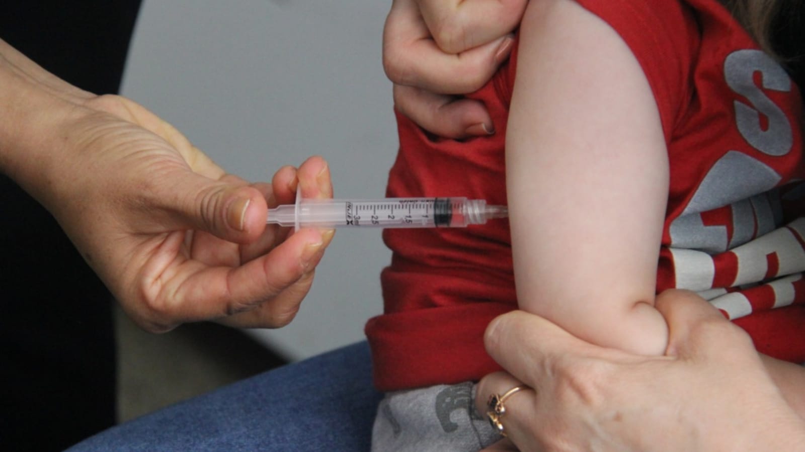 Vacinação de criança