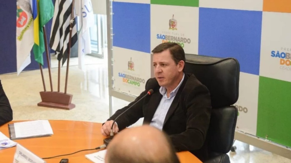 Prefeito de São Bernardo do Campo, Orlando Morando (PSDB). Prefeito de São Bernardo do Campo, Orlando Morando (PSDB).