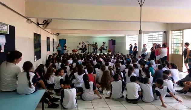 Crianças ao redor de Jundiaí participam de concertos de música erudita